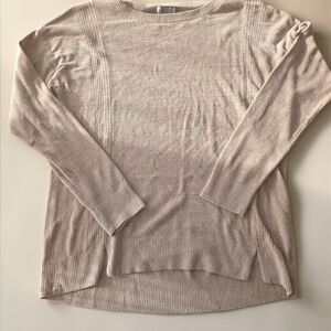 Barefoot Dreams CozyChic Ultra Lite Sweater in Taupe